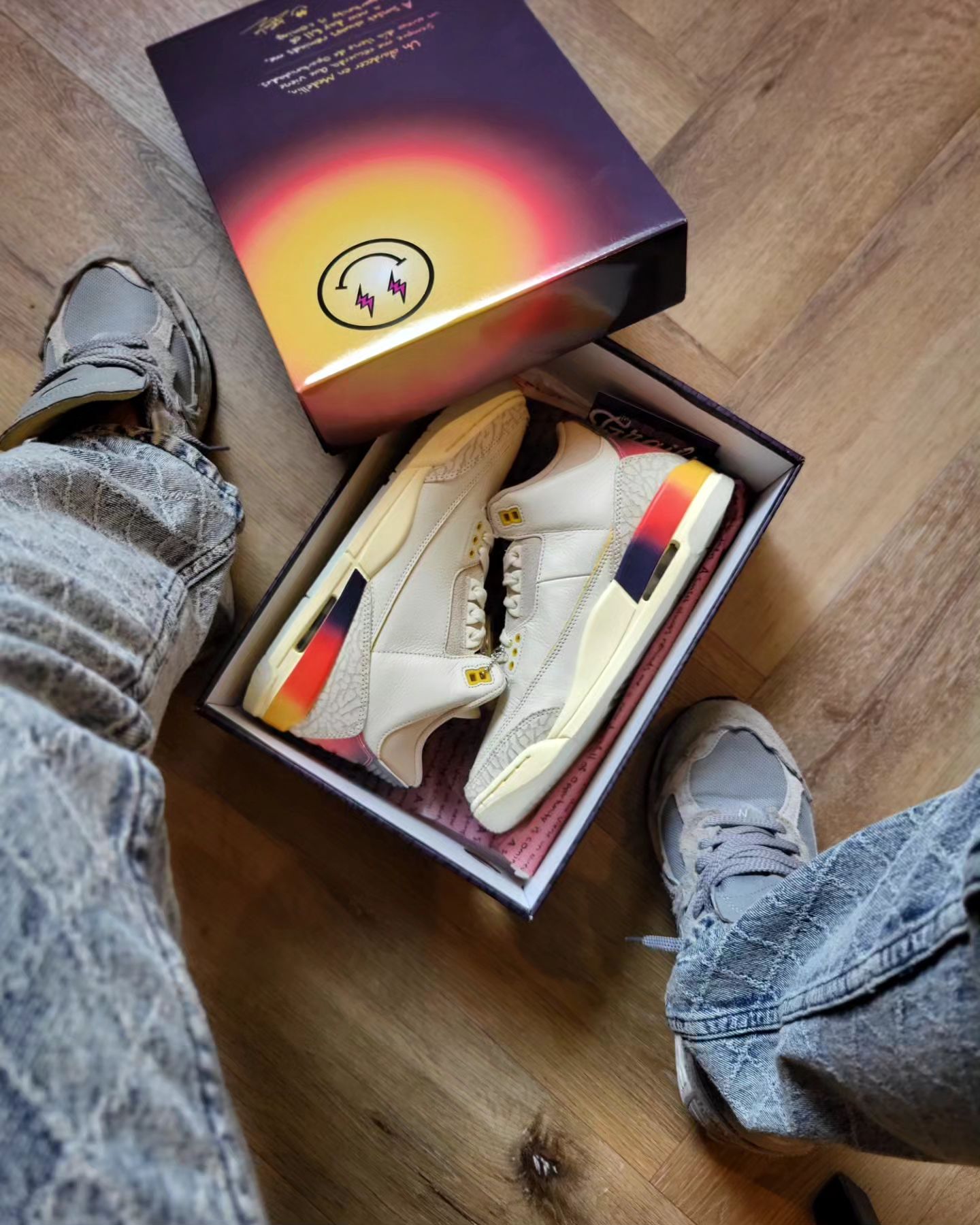 Air Jordan 3 x J. Balvin Medellin Sunset