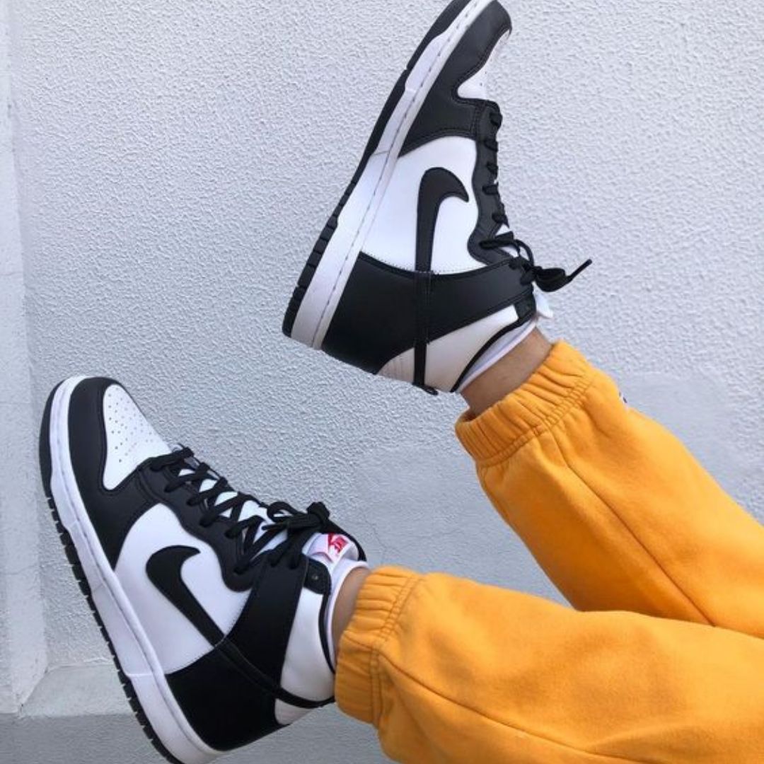 Nike Dunk High Black White 2021