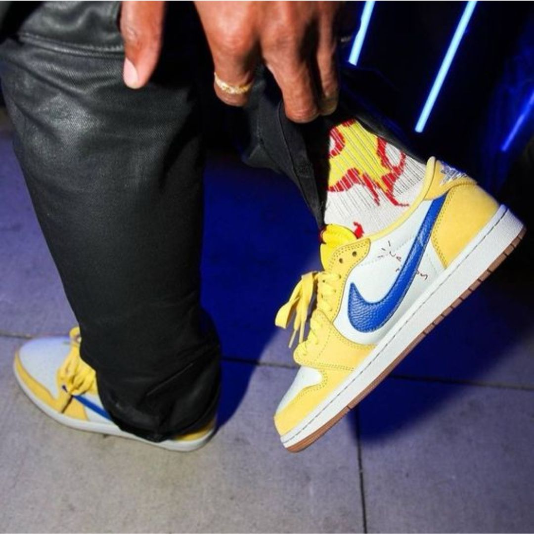 Air Jordan 1 Low Travis Scott Canary (W)
