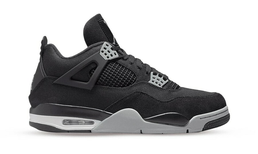 Air Jordan 4 Black Canvas - Premiergrails