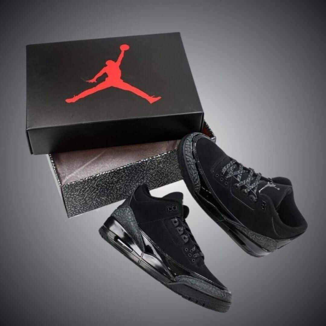 Air Jordan 3 Black Cat 2025 Sneaker