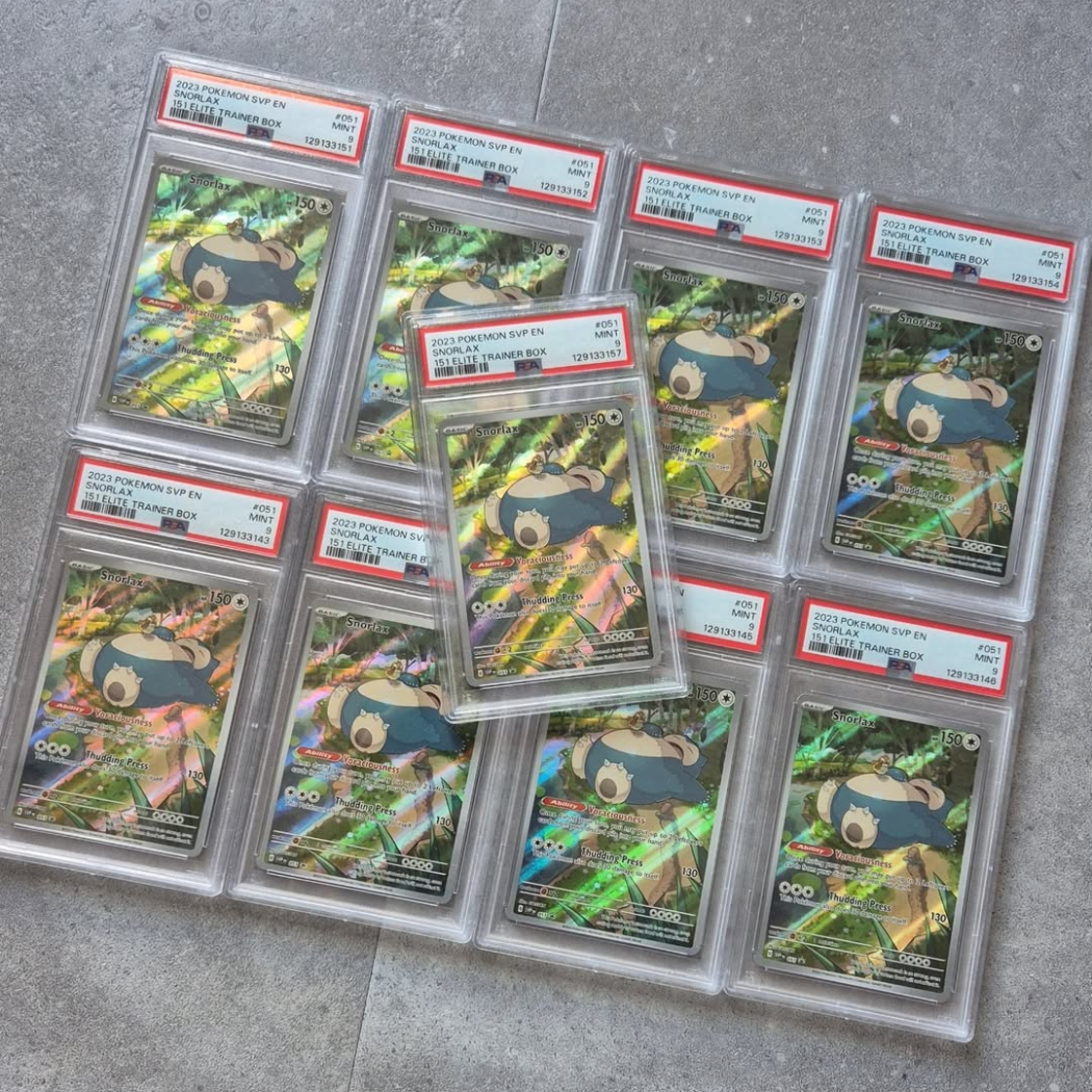 PSA_9_Slab_Snorlax