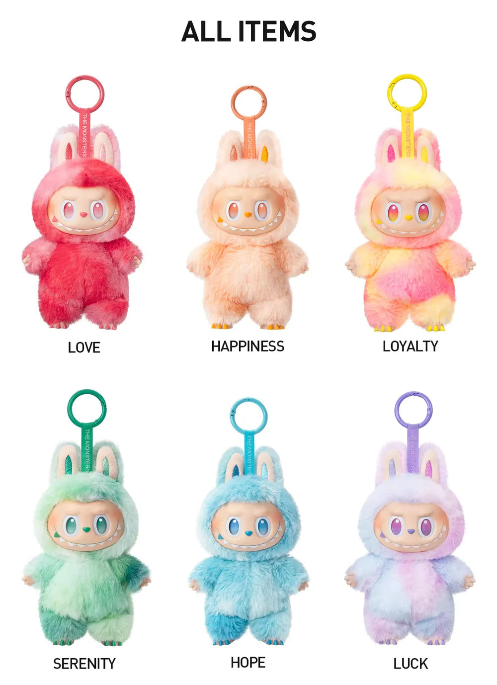 Pop Mart Labubu The Monsters Big Into Energy Vinyl Plush Pendant - Blind Box
