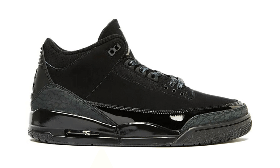 Air Jordan 3 Black Cat 2025 Sneaker