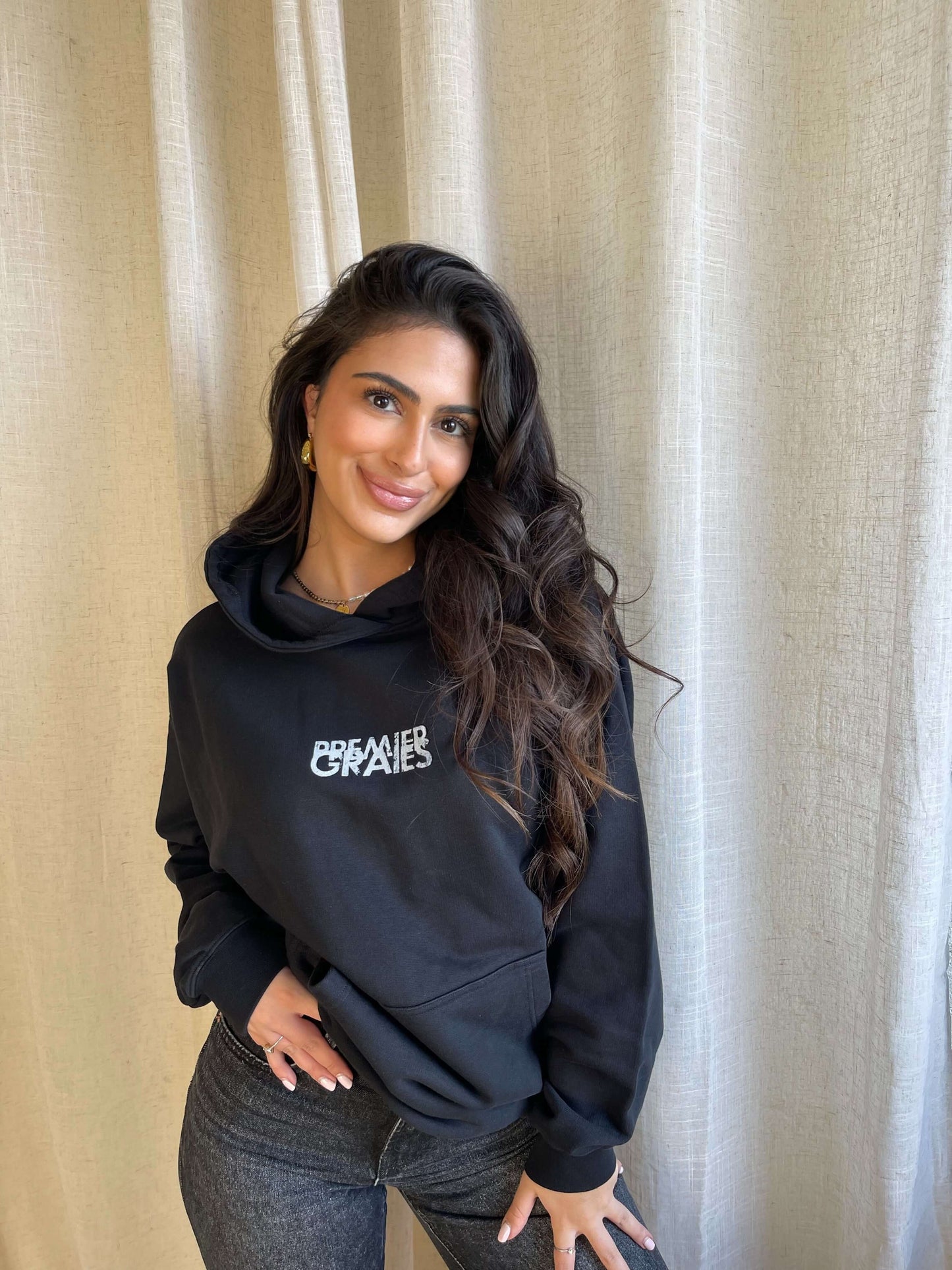 Premiergrails Faded Logo Hoodie