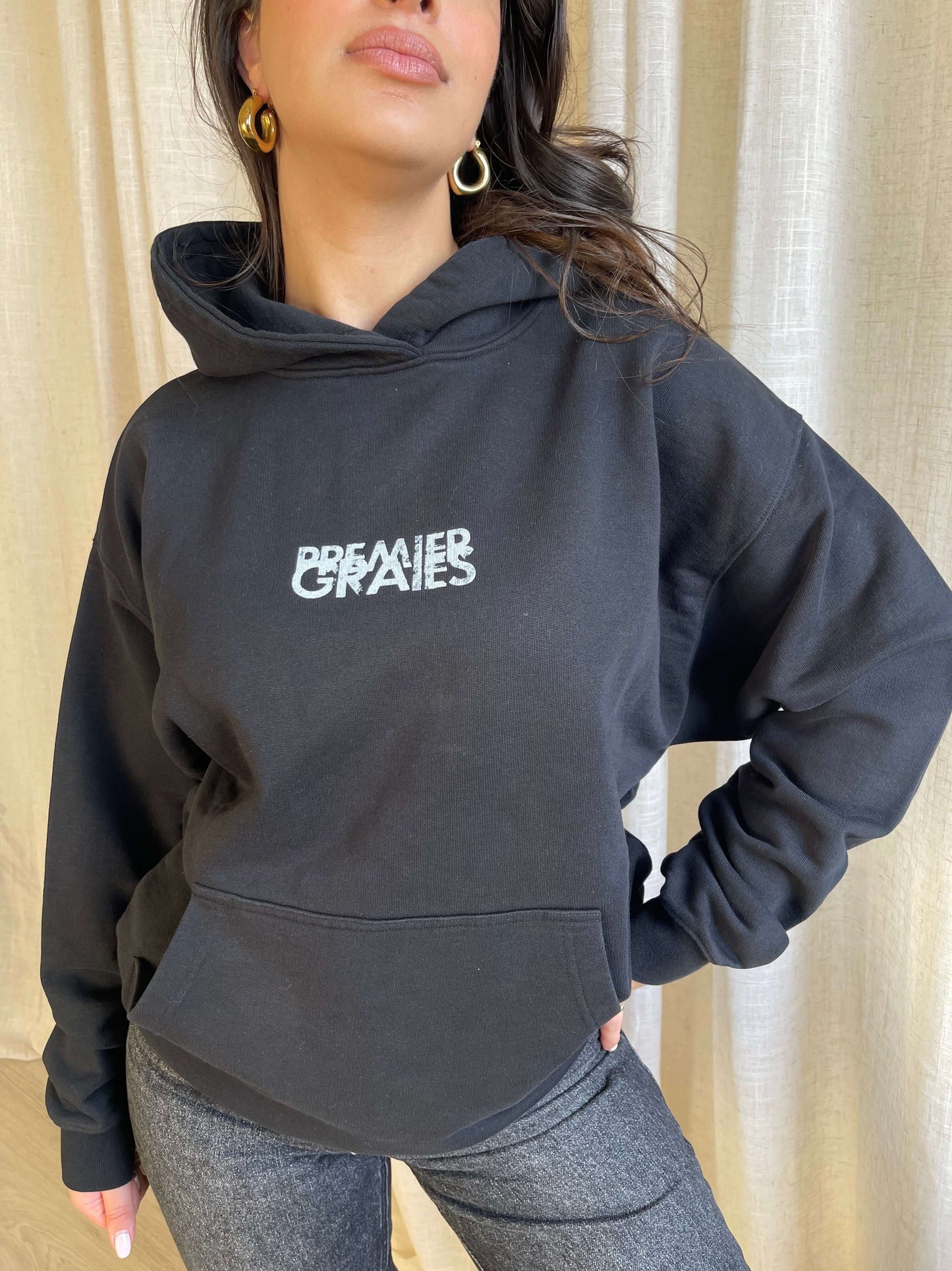 Premiergrails Faded Logo Hoodie