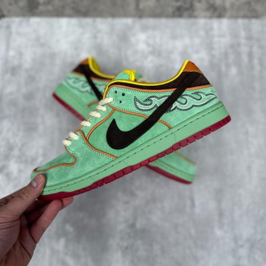 Nike SB Dunk Low 'Tourmaline': Een Ode aan de Zwarte Cowboys van het Wilde Westen