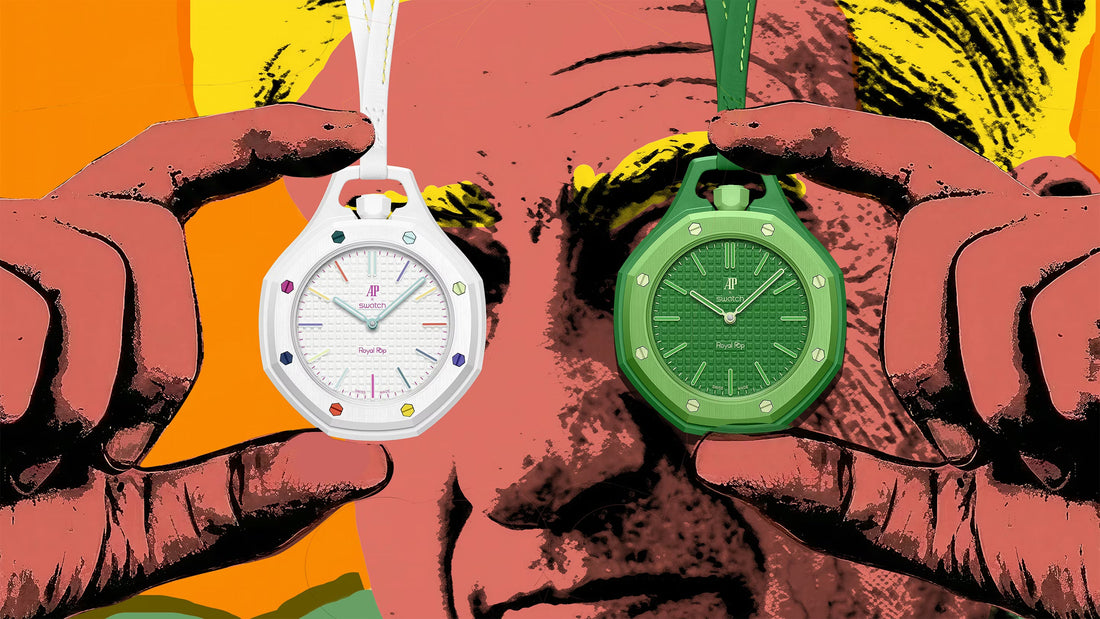 AP x Swatch Royal Pop: wanneer luxury watches streetwear worden