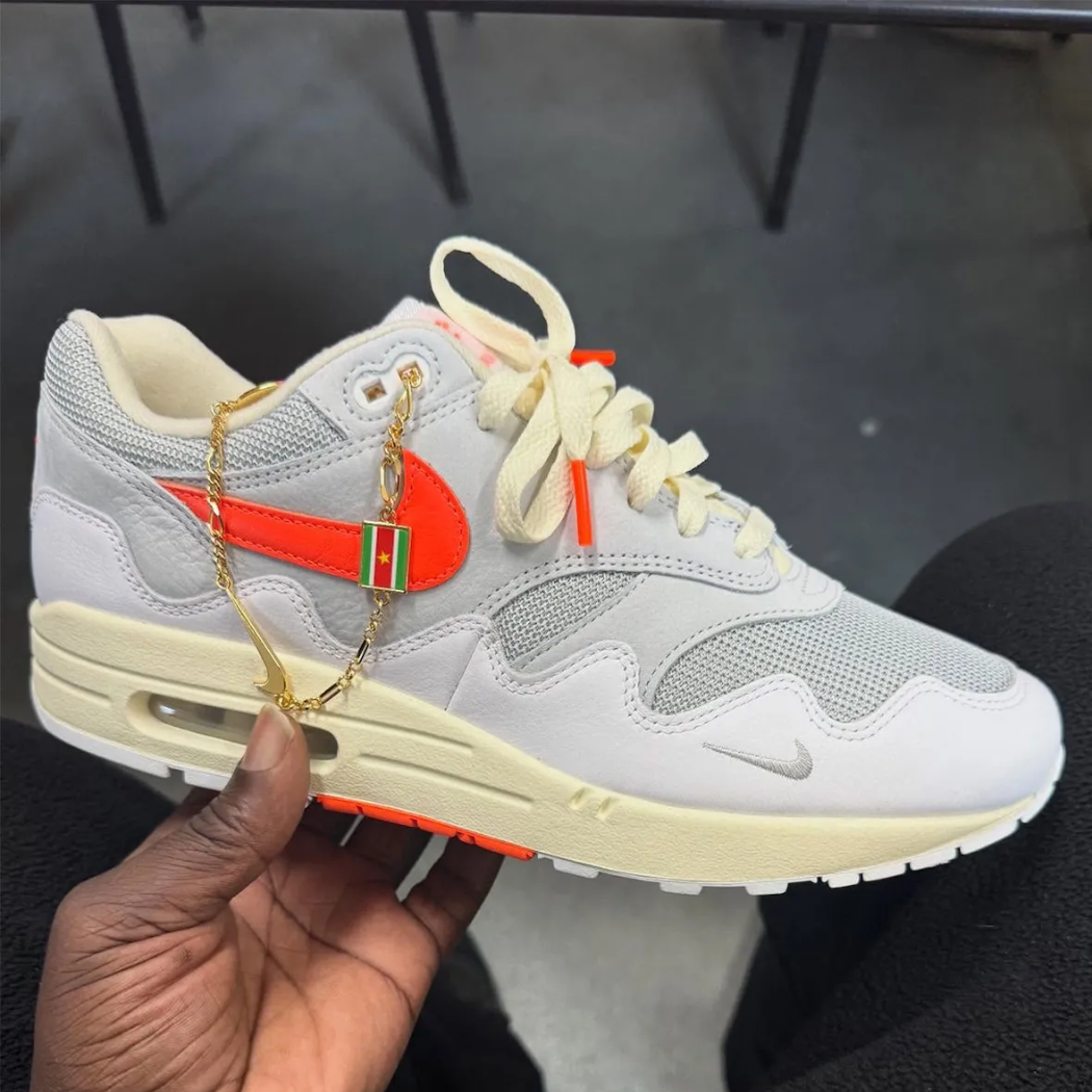 Patta x Nike Air Max 1 'White Pure Platinum': een moderne klassieker