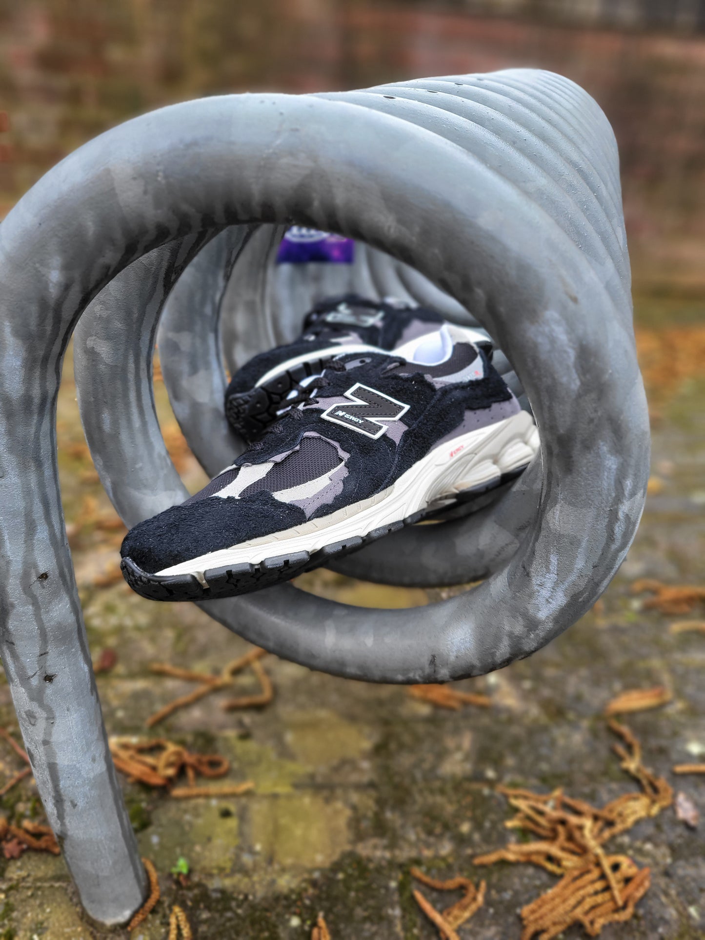 New Balance 2002R Protection Pack Black Grey