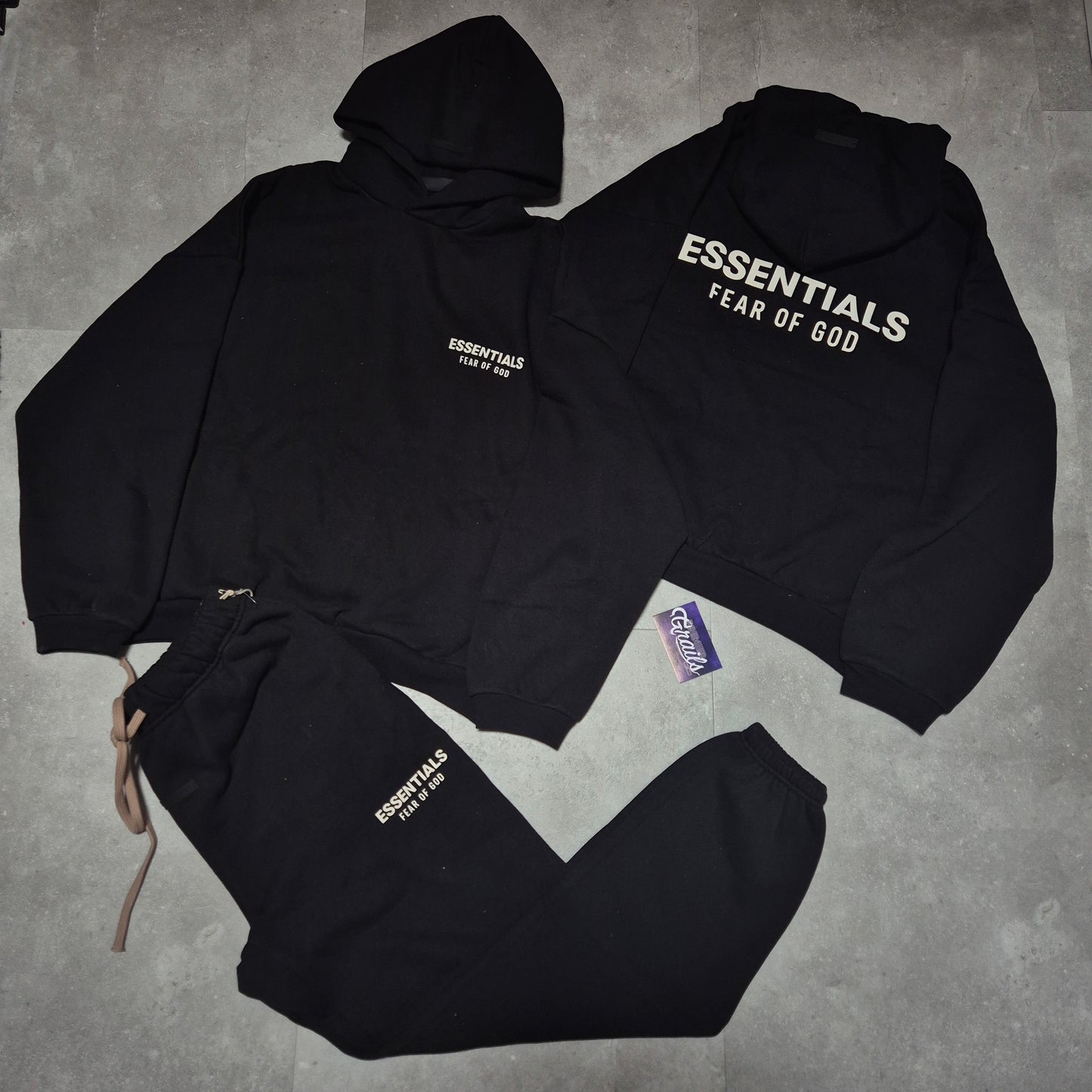 Fear of God Essentials Black White (FW24)