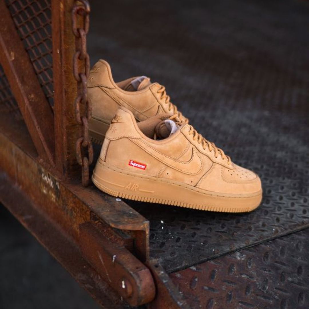 Nike Air Force 1 Supreme Wheat