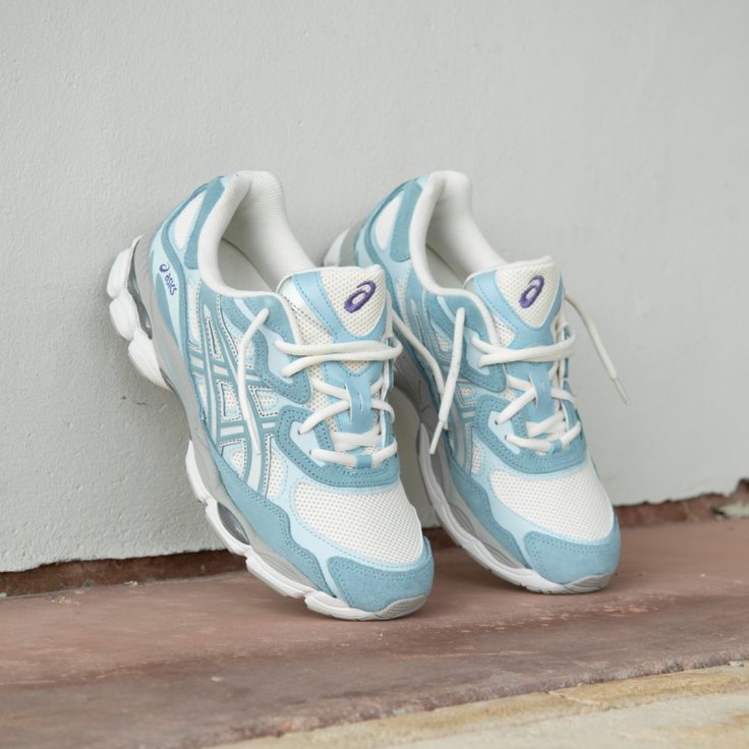 Asics Gel-NYC Cream Arctic Sky Sneakers