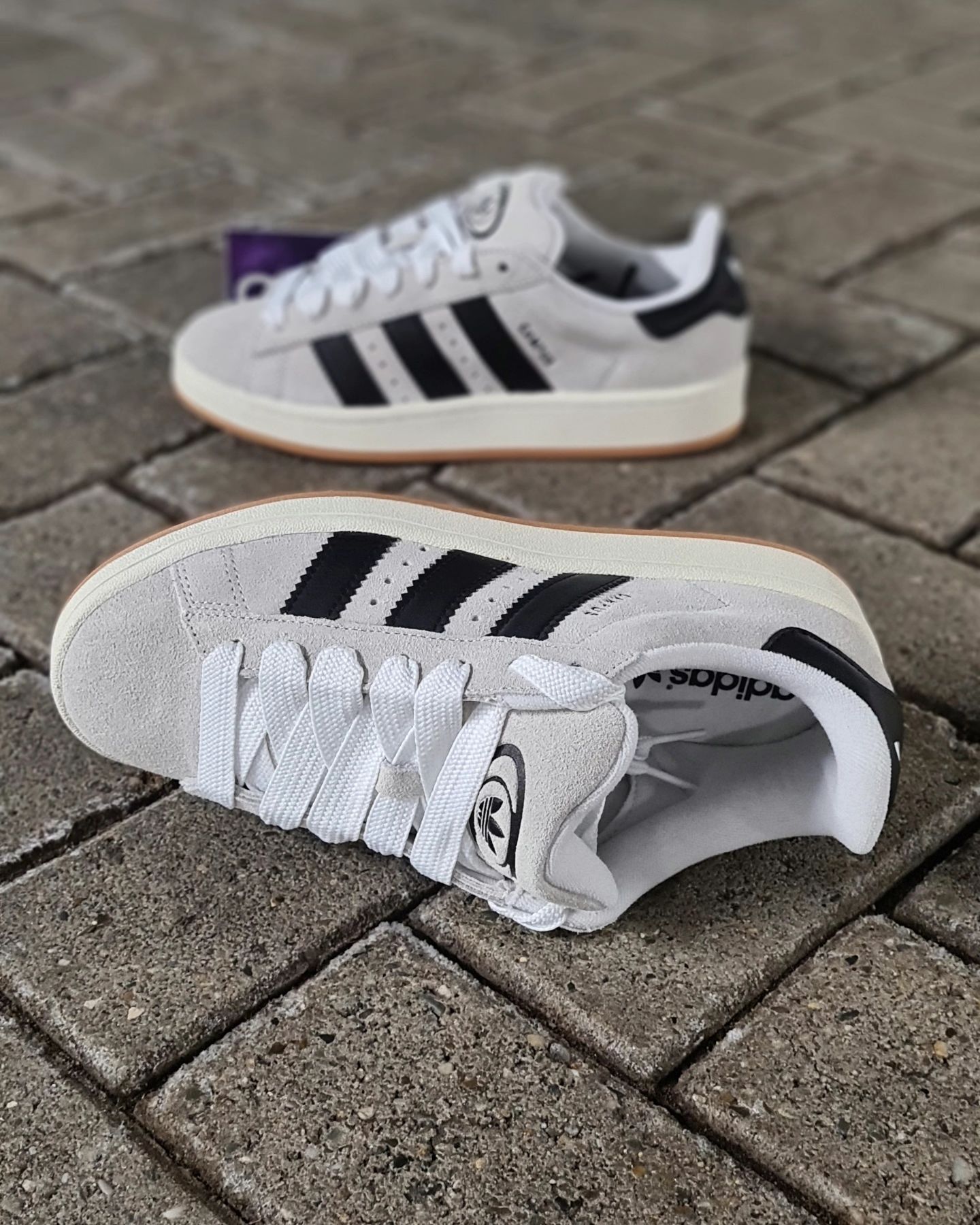 Adidas Campus 00s Crystal White / Black