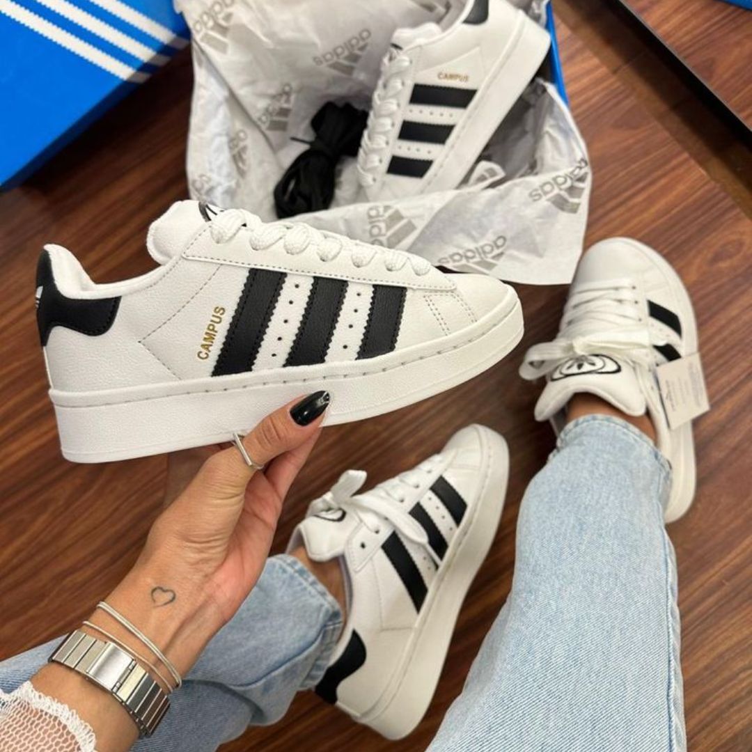 Adidas Campus 00s Crystal White / Black