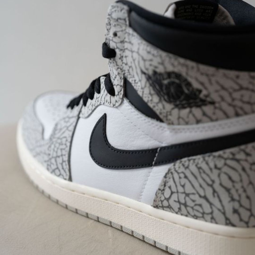 Air Jordan 1 White Cement