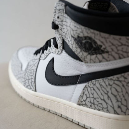Air Jordan 1 White Cement
