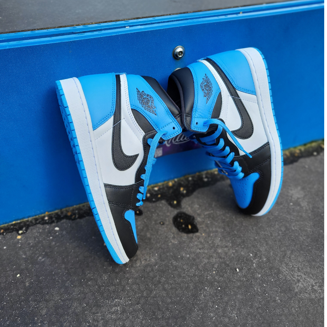 Air Jordan 1 UNC Toe.