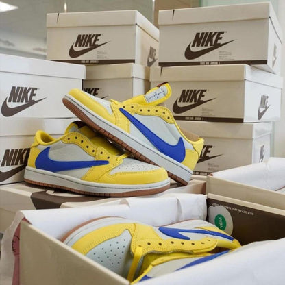 Air Jordan 1 Low Travis Scott Canary (W)