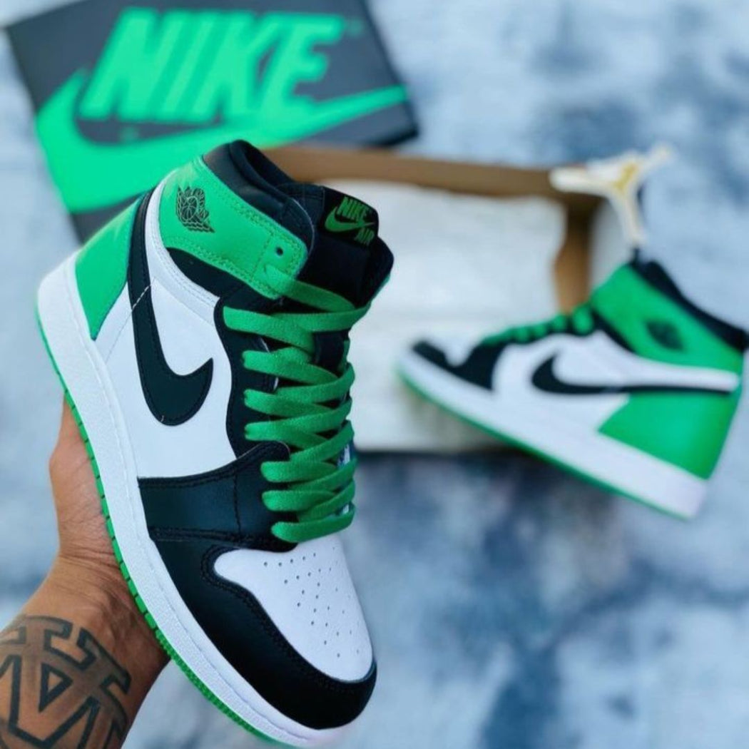 Air Jordan 1 Lucky Green.