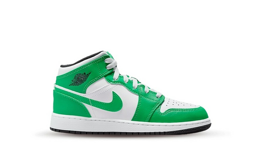 Air Jordan 1 Mid Lucky Green (GS) - Premiergrails