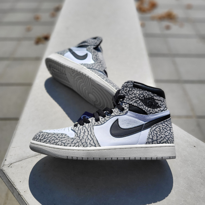 Air Jordan 1 White Cement - Premiergrails
