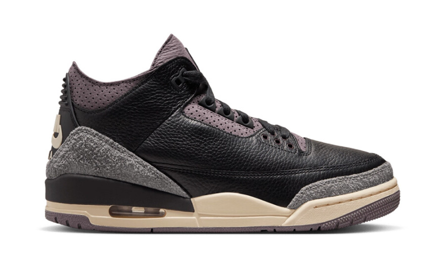 Air Jordan 3 A Maniére Black Violet Ore - Premiergrails