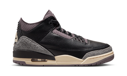 Air Jordan 3 A Maniére Black Violet Ore - Premiergrails