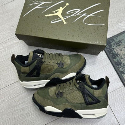 Air Jordan 4 Craft Medium Olive (GS) - Premiergrails