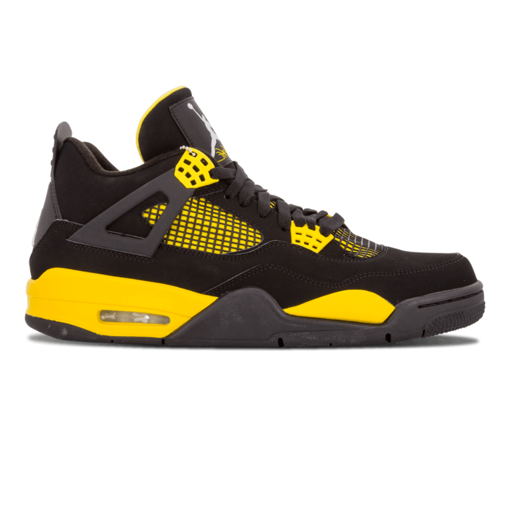 Air Jordan 4 Yellow Thunder.