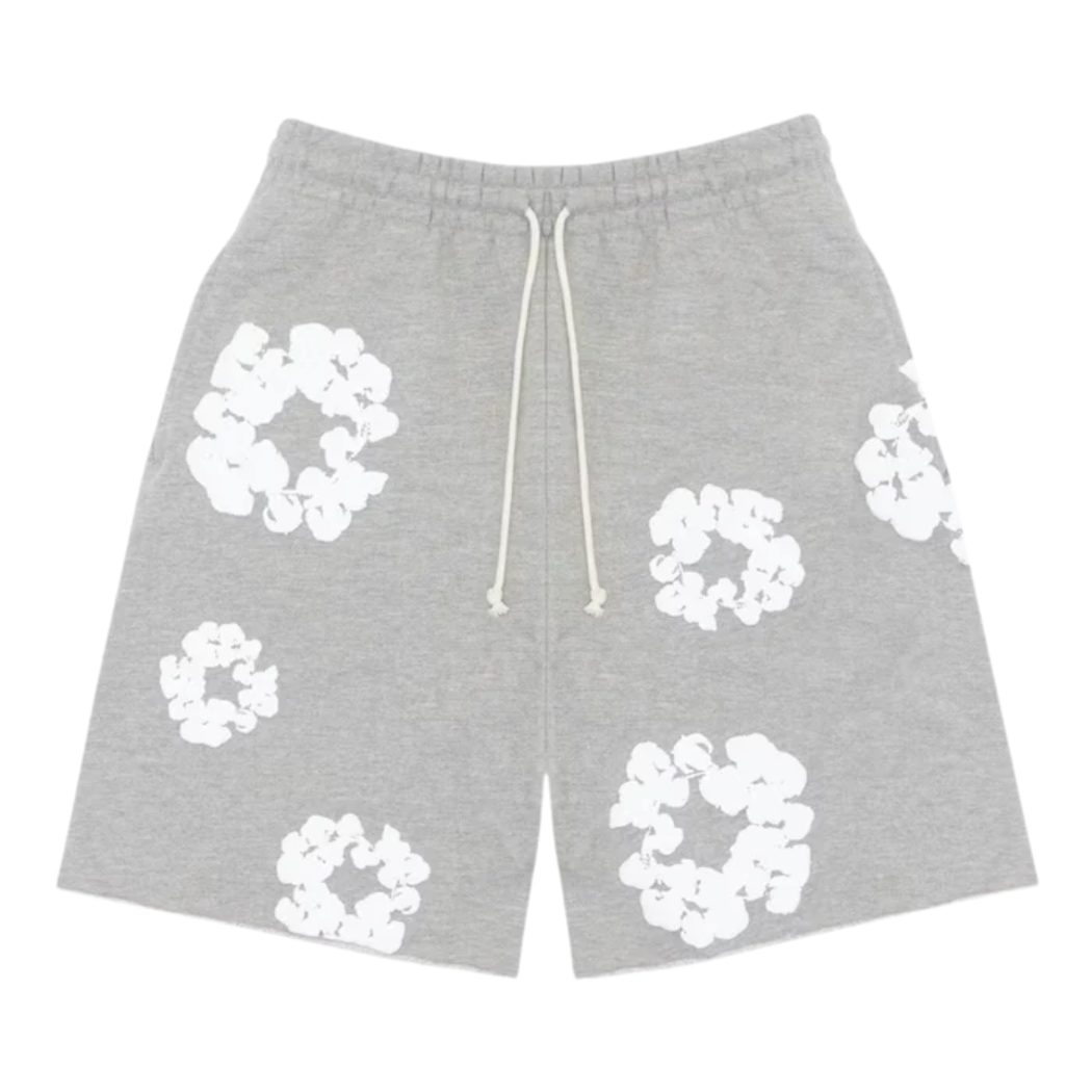 Denim_Tears_Cotton_Wreath_Short_Grey