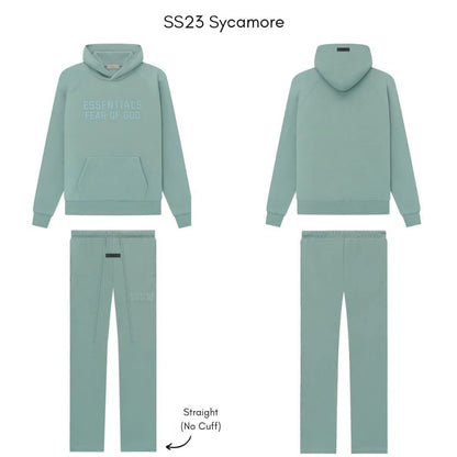 Fear of God Essentials Tracksuit Sycamore (SS23) - Premiergrails