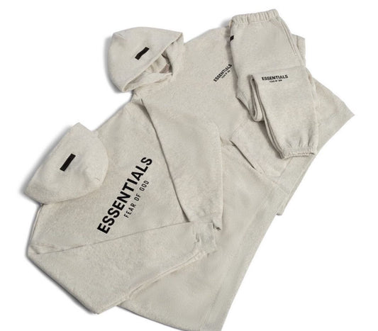 Fear of God Essentials Tracksuit Light Oatmeal (SS22)