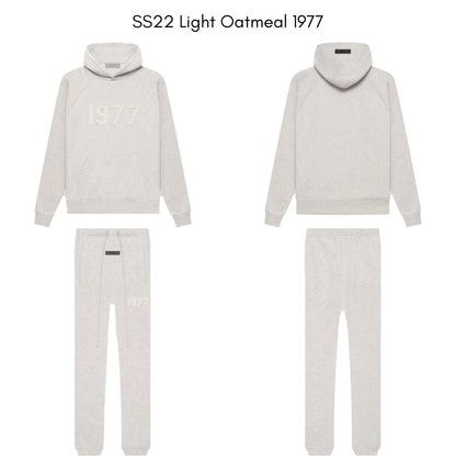 Fear of God Essentials Light Oatmeal 1977 Tracksuit