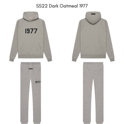 Fear of God Essentials Dark Oatmeal 1977 Tracksuit