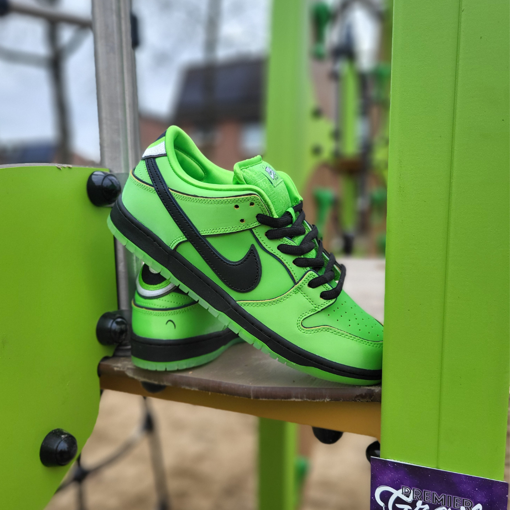 NikeSBDunkLowxThePowerpuffGirlsButtercup-Premiergrails