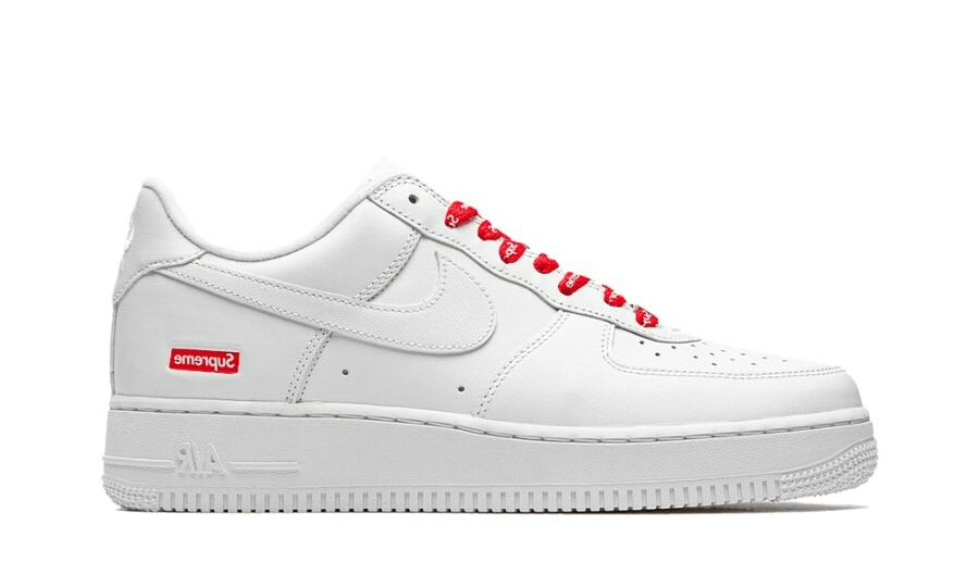 Nike Air Force 1 Supreme White - Premiergrails