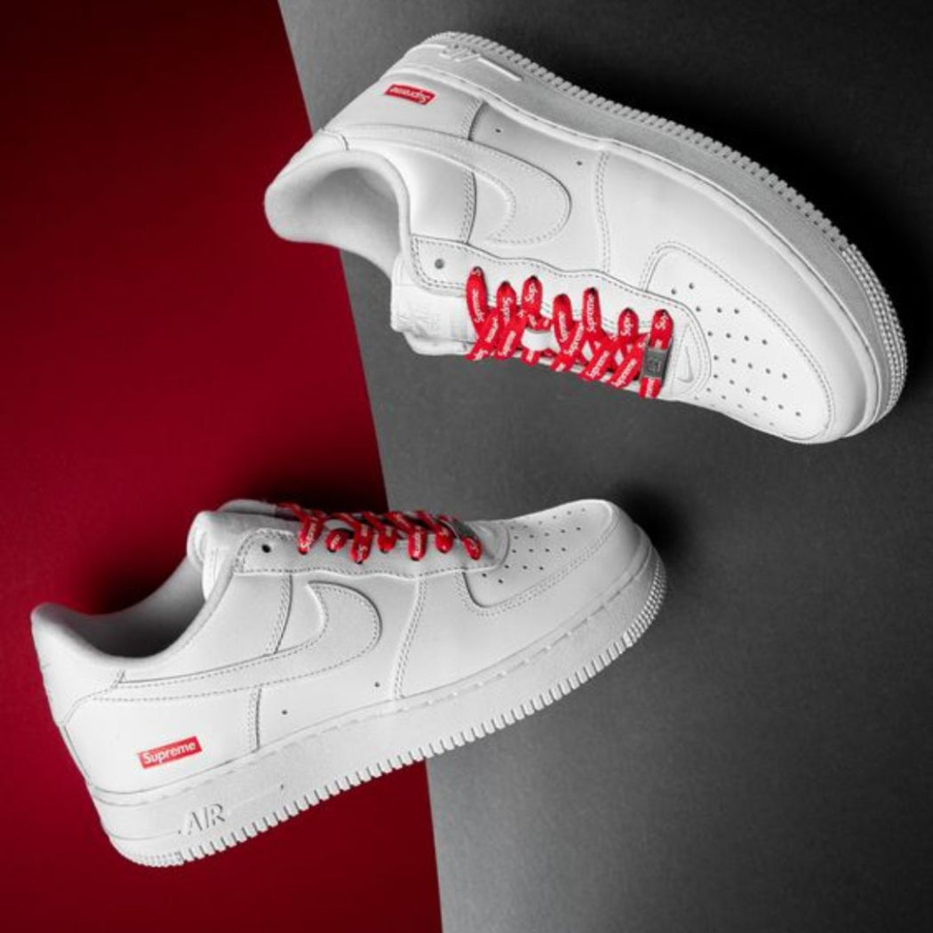 Nike Air Force 1 Supreme White.
