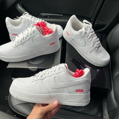 Nike Air Force 1 Supreme White.