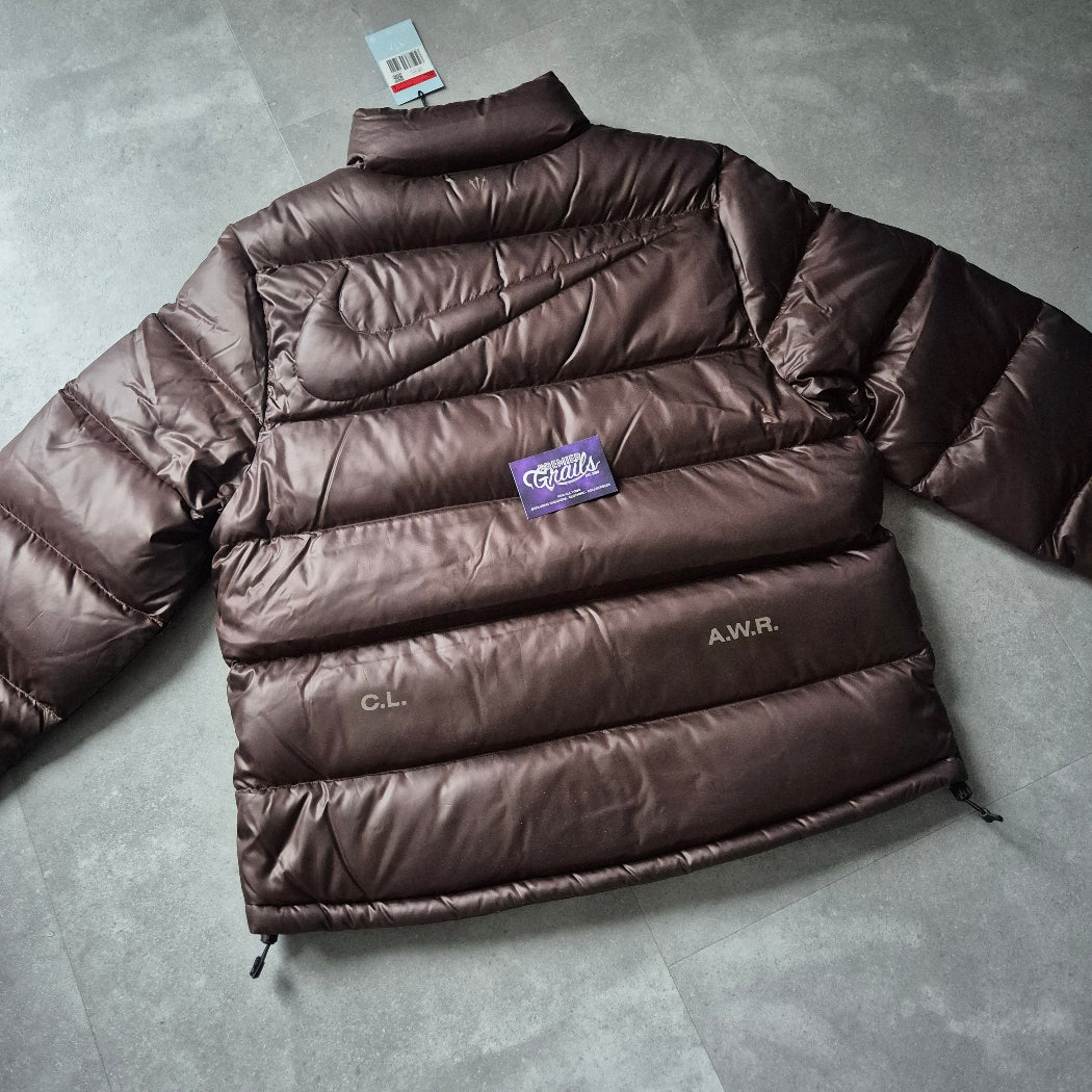 Nike Nocta Puffer Brown Premiergrails Backside