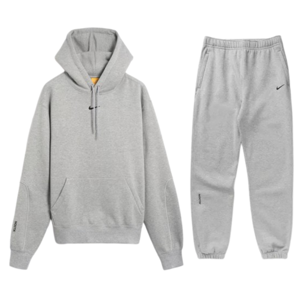 Nike Nocta Tracksuit Grey- Premiergrails