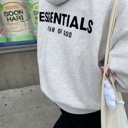 Fear of God Essentials Hoodie Light Oatmeal (SS22)