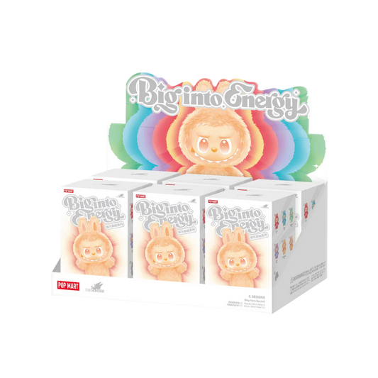 Pop Mart Labubu The Monsters Big Into Energy Vinyl Plush Pendant  - Blind Box