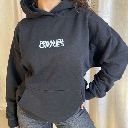 Premiergrails Faded Logo Hoodie - Premiergrails