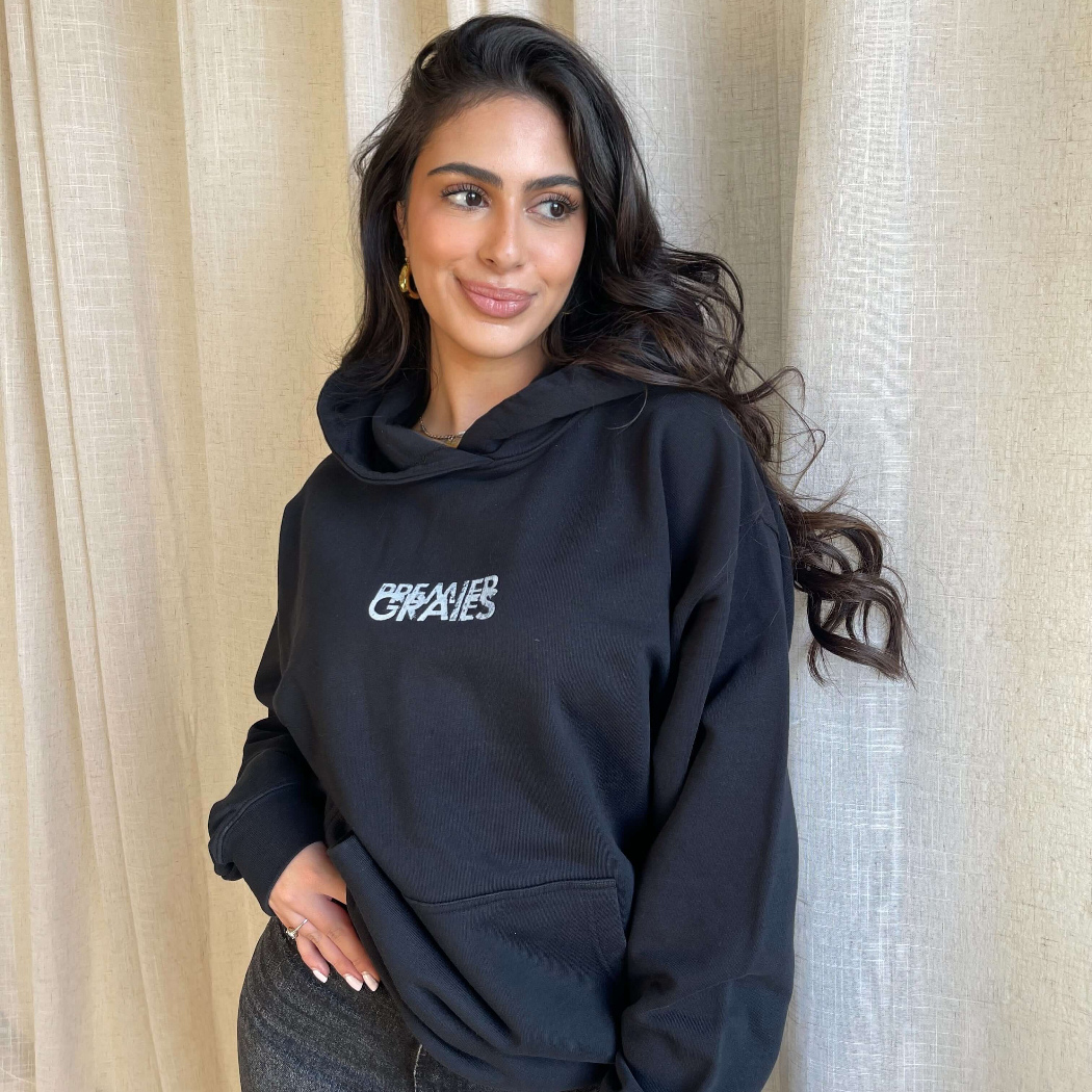 Premiergrails Faded Logo Hoodie - Premiergrails