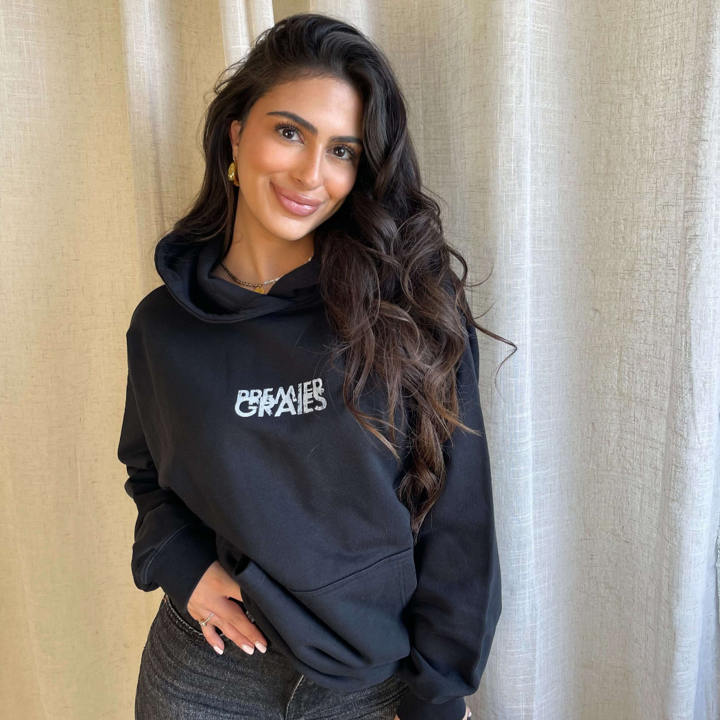 Premiergrails Faded Logo Hoodie - Premiergrails