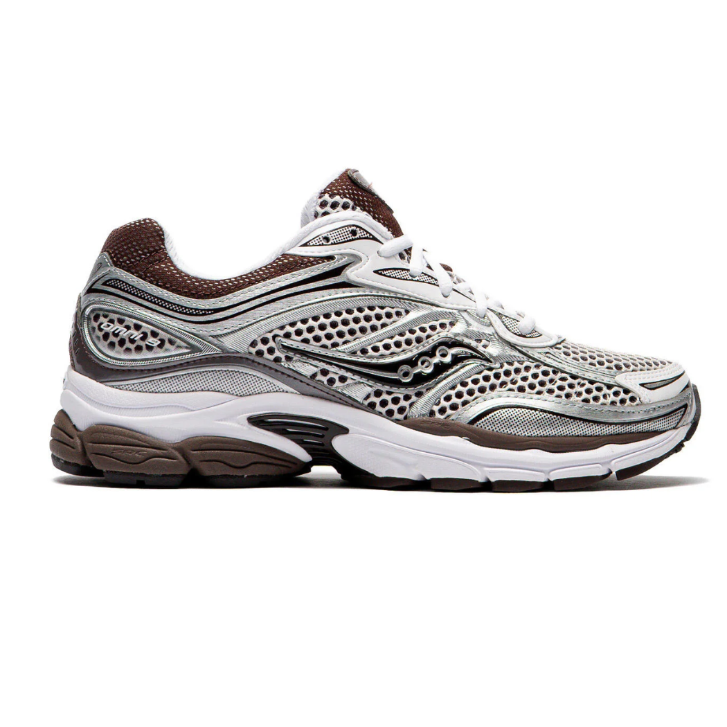 Saucony Progrid Omni 9 White Brown