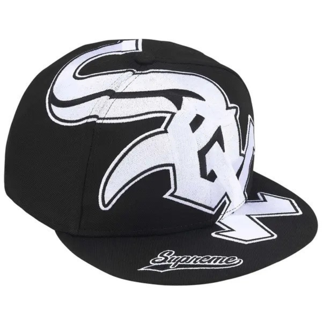 SupremeWhiteSoxCapBlack