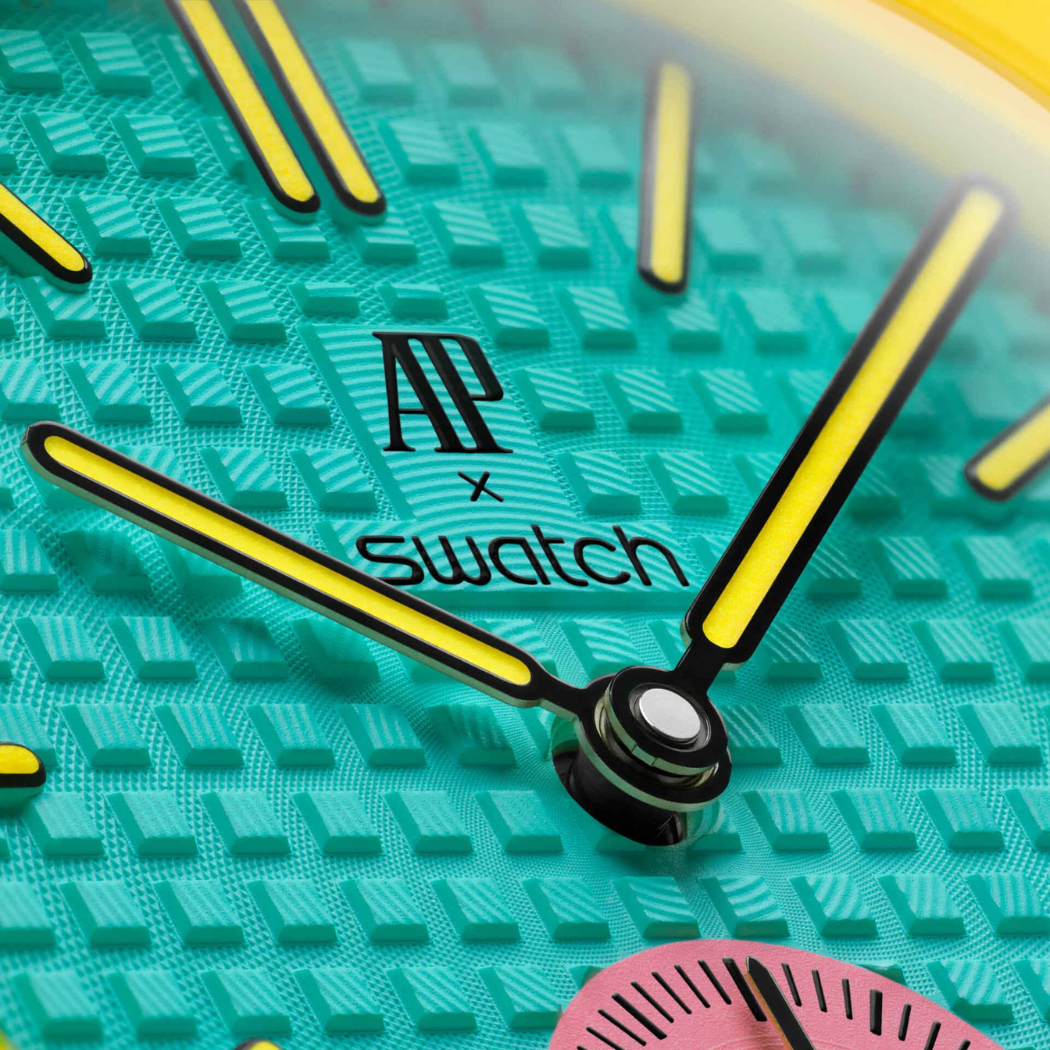 Swatch x Audemars Piquet Bioceramic Royal Pop Savonette Otg Roz - Premiergrails
