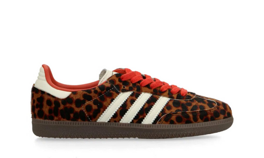Adidas Samba Pre Loved Red Leopard Schoenen